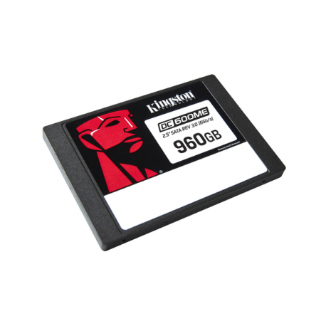 Kingston DC600ME - SSD - Enterprise, Mixed Use - encrypted - 960 GB - internal - 2.5" - SATA 6Gb / s - 256-bit AES - TCG Opal Encryption 2.0 - 1