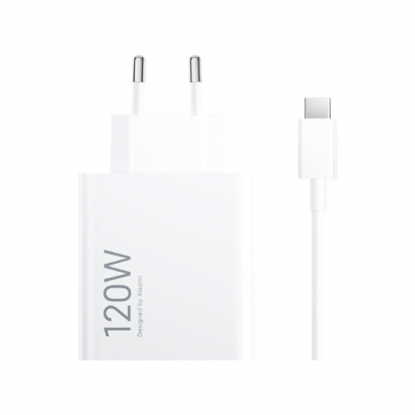 Xiaomi - Power adapter - 120 Watt - 6 A (USB) - on cable: USB-C - 0