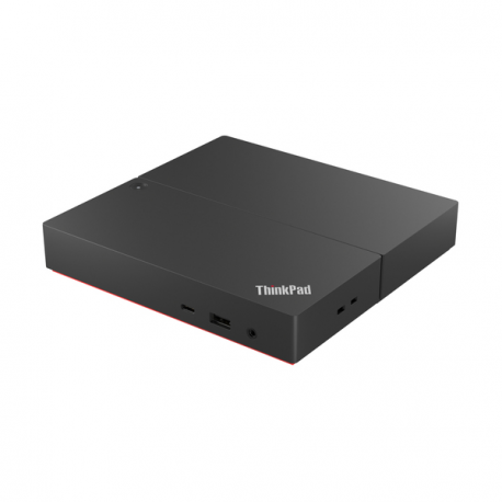 Lenovo ThinkPad Universal USB-C Smart Dock - ThinkSmart Edition - Docking station - USB-C - HDMI, DP - 1GbE - 135 Watt - CRU - Europe - 12