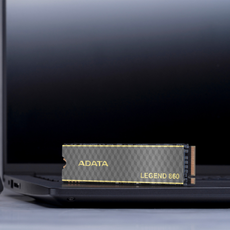 ADATA Legend 860 - SSD - 500 GB - internal - M.2 2280 - PCIe 4.0 x4 (NVMe) - integrated heatsink - 6