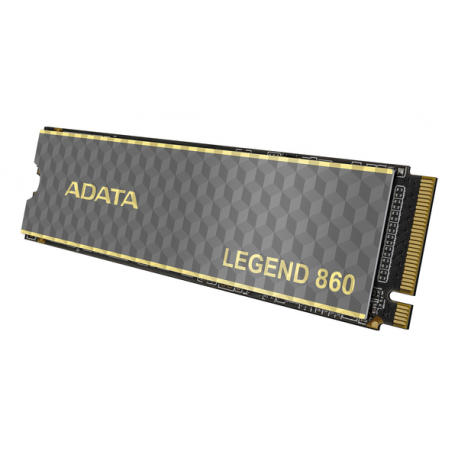 ADATA Legend 860 - SSD - 500 GB - internal - M.2 2280 - PCIe 4.0 x4 (NVMe) - integrated heatsink - 7