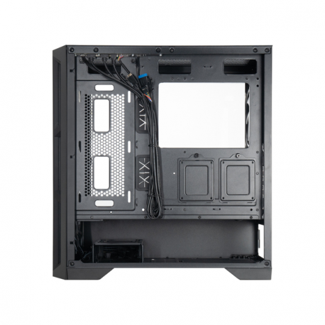 Chieftec APEX LUMO - Tower - extended ATX - windowed side panel (tempered glass) - no power supply (ATX) - black - USB / Audio - 3