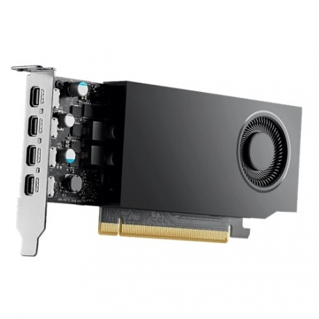 NVIDIA RTX A1000 - Graphics card - RTX A1000 - 8 GB GDDR6 - PCIe 4.0 x8 low profile - 4 x Mini DisplayPort - 0