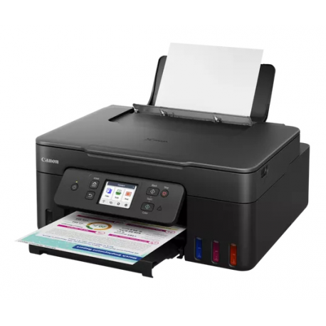 Canon PIXMA G3590 MegaTank - Multifunction printer - colour - ink-jet - refillable - Legal (216 x 356 mm)/A4 (210 x 297 mm) (original) - A4/Legal (media) - up to 11 ipm (printing) - 100 sheets - USB 2.0, Wi-Fi(ac) - 5