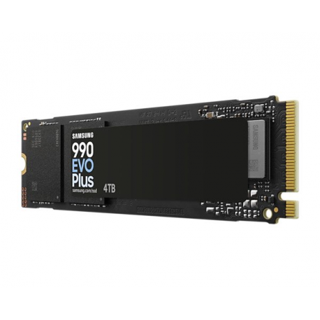 Samsung 990 EVO Plus MZ-V9S2T0 - SSD - encrypted - 4 TB - internal - M.2 2280 - PCIe 5.0 x2 (NVMe) - 256-bit AES - TCG Opal Encryption 2.0 - 1