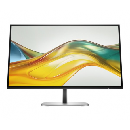 HP 527pq - Series 5 Pro - LED monitor - 27" - 2560 x 1440 QHD - IPS - 350 cd / m² - 1500:1 - 5 ms - HDMI, DisplayPort - jet black, black and silver (stand) - 0