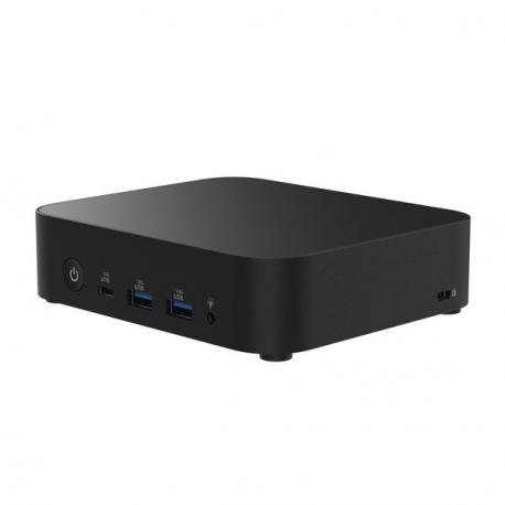 ASUS NUC 14 Essential Kit RNUC14MNK2500002 - Barebone - mini PC 1 x N-series N250 / up to 38 GHz - RAM 0 GB - UHD Graphics - IEEE 802.11ax (Wi-Fi 6E), Gigabit Ethernet, 2.5 Gigabit Ethernet, Bluetooth 5.3 - black - 3