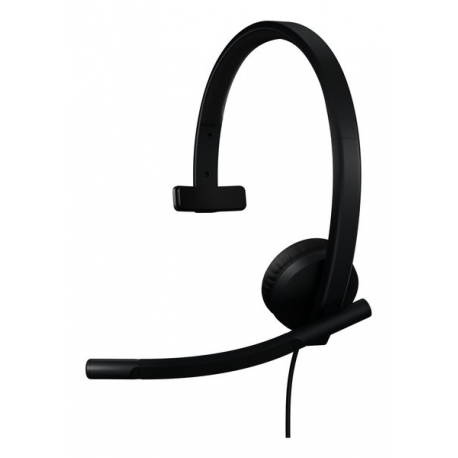 Logitech H570e - Headset - on-ear - wired - USB-C - Certified for Microsoft Teams - 0