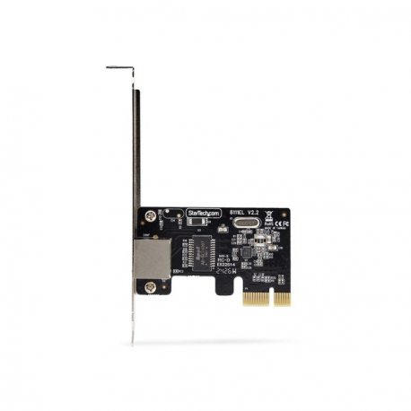 StarTech.com 1-Port Gigabit PCIe Network Adapter Card, TAA Compliant - Network adapter - PCIe low profile - Gigabit Ethernet x 1 - black - TAA Compliant - 2