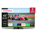 Thomson 43QG7C14 - 43" Diagonal Class LED-backlit LCD TV - QLED Pro - Smart TV - Google TV - 4K UHD (2160p) 3840 x 2160 - HDR - Direct LED, Quantum Dot - black