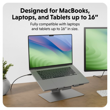 Targus HyperSpace - Notebook stand - 16" - space grey - 1
