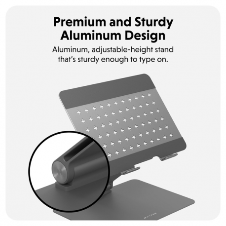 Targus HyperSpace - Notebook stand - 16" - space grey - 6