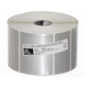 Zebra Z-Ultimate 3000T - Polyester - glossy - permanent acrylic adhesive - coated - 5.16 mil - silver - 25.4 x 50.8 mm 30960 label(s) (12 roll(s) x 2580) labels - for Zebra DA402, GX420; GK Series GK420; G-Series GC420; TLP 2722, 28XX, 3742, 38XX