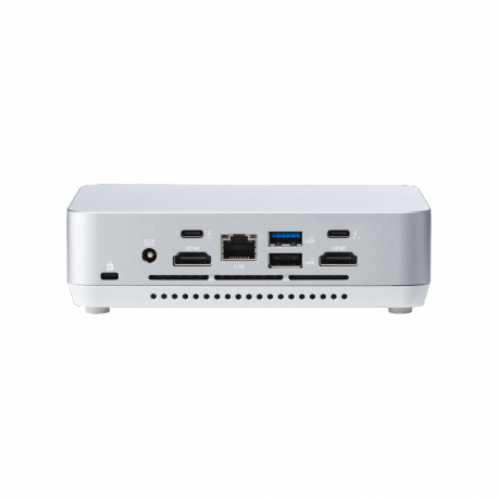 ASUS NUC 14 Pro+ Kit RNUC14RVSU500002I - Barebone - mini PC - 1 x Core Ultra 5 125H  /  1.2 GHz - RAM 0 GB - Intel Arc Graphics - Gigabit Ethernet, 2.5 Gigabit Ethernet, IEEE 802.11ax (Wi-Fi 6E), Bluetooth 5.3 WLAN: - 802.11a / b / g / n / ac / ax (Wi-Fi 6E), Bluetooth 5.3 - white - 2