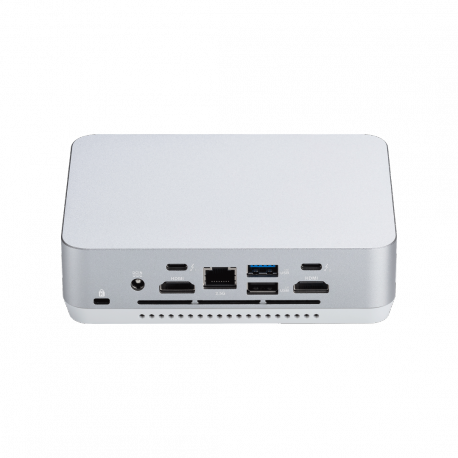 ASUS NUC 14 Pro+ Kit RNUC14RVSU500002I - Barebone - mini PC - 1 x Core Ultra 5 125H  /  1.2 GHz - RAM 0 GB - Intel Arc Graphics - Gigabit Ethernet, 2.5 Gigabit Ethernet, IEEE 802.11ax (Wi-Fi 6E), Bluetooth 5.3 WLAN: - 802.11a / b / g / n / ac / ax (Wi-Fi 6E), Bluetooth 5.3 - white - 7