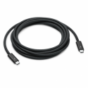 Apple Thunderbolt 4 Pro - Thunderbolt cable - 24 pin USB-C (M) to 24 pin USB-C (M) - USB 3.2  /  USB4  /  Thunderbolt 3  /  Thunderbolt 4  /  DisplayPort - 3 m - active, Daisy chain support - black