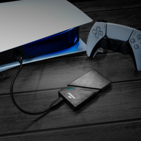 ADATA SE920 - SSD - 4 TB - external (portable) - USB4 (USB-C connector) - black - 8