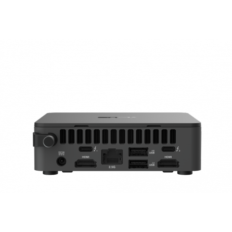 ASUS NUC 13 PRO RNUC13ANKI700002I - Barebone - mini PC - 1 x Core i7 1360P  /  2.2 GHz - RAM 0 GB - Intel Iris Xe Graphics - Gigabit Ethernet, 2.5 Gigabit Ethernet, Bluetooth 5.2, IEEE 802.11ax (Wi-Fi 6E) WLAN: - Bluetooth 5.2, 802.11a / b / g / n / ac / ax (Wi-Fi 6E) - black - 2