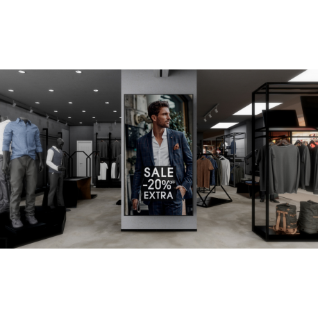 Sony Bravia Professional Displays FW-98BZ30L - 98" Diagonal Class BZ30L Series LED-backlit LCD display - digital signage - Android TV - 4K UHD (2160p) 3840 x 2160 - HDR - Direct LED - 14