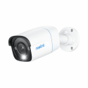 Reolink RLC-810A - Network surveillance camera - bullet - outdoor - weatherproof - colour (Day&Night) - 8 MP - 3840 x 2160 - 4K - fixed focal - audio - LAN 10 / 100 - H.265 - DC 12 - 48 V / PoE