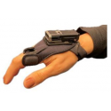 Zebra - Barcode scanner hand mount - back of hand mount, slim