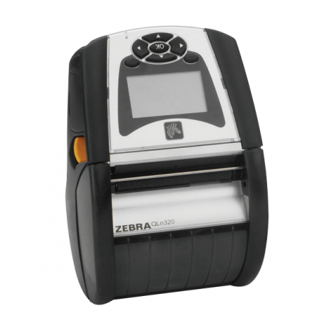 Zebra QLn 320 - Label printer - direct thermal - Roll (7.9 cm) - 203 dpi - up to 102 mm / sec - USB, serial, NFC, Bluetooth 3.0 - tear bar - 0