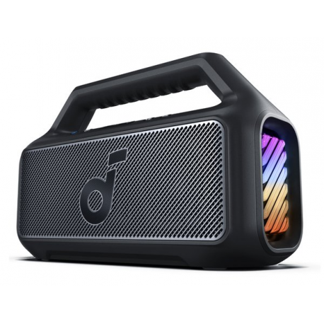 Soundcore Boom 2 - Speaker - for portable use - 2.1-channel - wireless - Bluetooth - App-controlled - 60 Watt - 2-way - black - 4