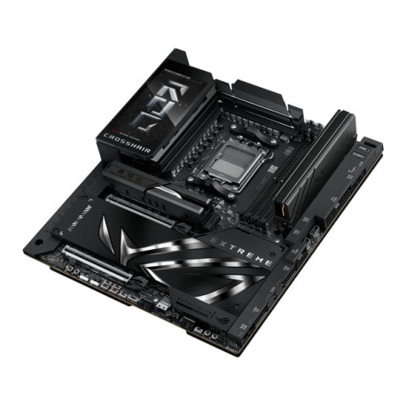 ASUS ROG CROSSHAIR X870E EXTREME - Motherboard - ATX - Socket AM5 - AMD X870E Chipset - USB4, USB-C 3.2 Gen2, USB 3.2 Gen 2, USB-C 3.2 Gen 2x2, USB 3.2 Gen 1 - Wi-Fi 7, Bluetooth, 5 Gigabit Ethernet, 10 Gigabit LAN - onboard graphics (CPU required) - HD Audio (8-channel) - 17