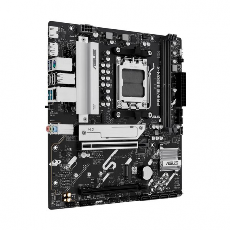 ASUS PRIME B850M-K - Motherboard - micro ATX - Socket AM5 - AMD B850 Chipset - USB-C 3.2 Gen 1, USB 3.2 Gen 2, USB 3.2 Gen 1 - 2.5 Gigabit LAN - onboard graphics (CPU required) - HD Audio (8-channel) - 8