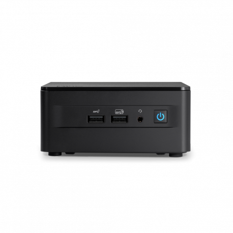 ASUS NUC 13 PRO RNUC13ANHI300002I - Barebone - mini PC - 1 x Core i3 i3-1315U  /  1.2 GHz - RAM 0 GB - UHD Graphics - Gigabit Ethernet, 2.5 Gigabit Ethernet, Bluetooth 5.2, IEEE 802.11ax (Wi-Fi 6E) WLAN: - Bluetooth 5.2, 802.11a / b / g / n / ac / ax (Wi-Fi 6E) - black - 0