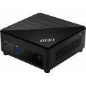 MSI Cubi 5 12M 020BDE - Barebone - mini PC - 1 x Core i7 1255U  /  1.7 GHz - RAM 0 GB - Intel Iris Xe Graphics - GigE, 2.5 GigE, 802.11ax (Wi-Fi 6E), Bluetooth 5.3 - WLAN: 802.11a / b / g / n / ac / ax (Wi-Fi 6E), Bluetooth 5.3 - black