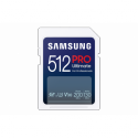 Samsung PRO Ultimate MB-SY512S - Flash memory card - 512 GB - Video Class V30 / UHS-I U3 - SDXC UHS-I - white