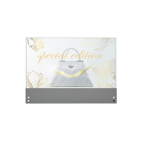 LG 30EW5TP-A - 30" Diagonal Class OLED transparent flat panel display - digital signage - with touchscreen (multi touch) - webOS - 720p 1366 x 768 - matt silver - 9