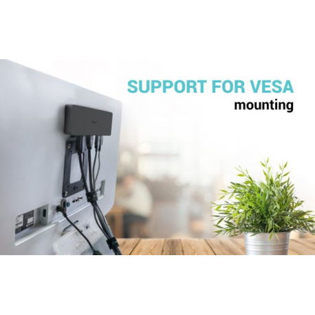 i-Tec - Docking station - USB-C 3.2 Gen 2  /  Thunderbolt 3  /  Thunderbolt 4 - HDMI, 2 x DP - GigE - 100 Watt - Europe - 4