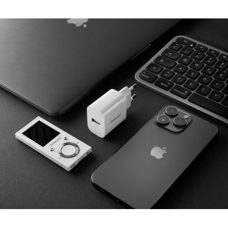 Intenso W5A - Power adapter - 5 Watt - 1 A (USB) - white - 2