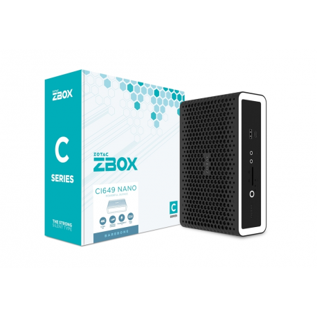 ZOTAC ZBOX C Series CI649 - Barebone - mini PC - 1 x Core i5 1335U  /  1.3 GHz - RAM 0 GB - Intel Iris Xe Graphics - GigE, 2.5 GigE, Bluetooth 5.2, Wi-Fi 6 - WLAN: 802.11a / b / g / n / ac / ax, Bluetooth 5.2 - 5