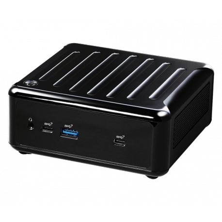 ASRock Industrial NUC BOX-J6412 - Barebone - box - 1 x Celeron J6412  /  up to 2.6 GHz - RAM 0 GB - UHD Graphics - Gigabit Ethernet - 0