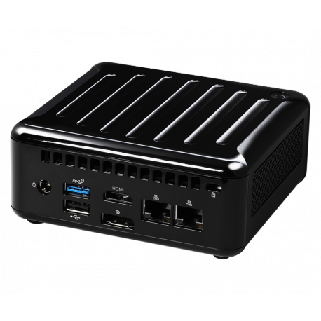 ASRock Industrial NUC BOX-J6412 - Barebone - box - 1 x Celeron J6412  /  up to 2.6 GHz - RAM 0 GB - UHD Graphics - Gigabit Ethernet - 2