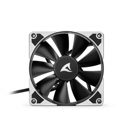 Sharkoon SilentStorm BW120 - Case fan - PWM - 120 mm - black - 1