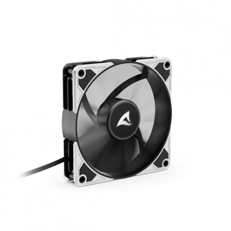 Sharkoon SilentStorm BW120 - Case fan - PWM - 120 mm - black - 3