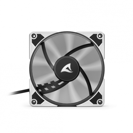 Sharkoon SilentStorm BW120 - Case fan - PWM - 120 mm - black - 4