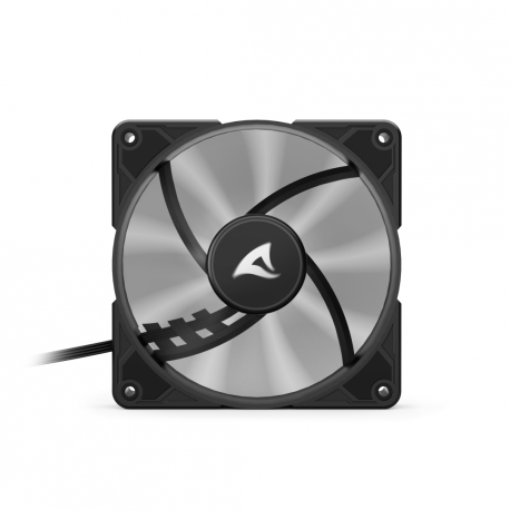 Sharkoon SilentStorm BW120 - Case fan - PWM - 120 mm - black - 7