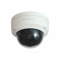 LevelOne GEMINI series FCS-3402 - Network surveillance camera - dome - outdoor, indoor - vandal / weatherproof - colour (Day&Night) - 2 MP - 1920 x 1080 - fixed focal - audio - LAN 10 / 100 - MJPEG, H.264, H.265 - DC 12 V / PoE Class 3