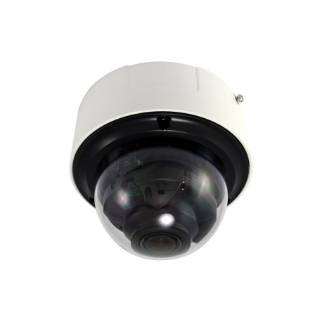 LevelOne GEMINI series FCS-3406 - Network surveillance camera - dome - outdoor, indoor - vandal  /  weatherproof - colour (Day&Night) - 2 MP - 1920 x 1080 - vari-focal - audio - LAN 10 / 100 - MPEG-4, MJPEG, H.264, H.265 - DC 12 V  /  PoE - 0