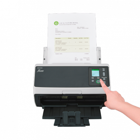 Fujitsu fi-8190 - Document scanner - Dual CIS - Duplex - 216 x 355.6 mm - 600 dpi x 600 dpi - up to 90 ppm (mono)  /  up to 90 ppm (colour) - ADF (100 sheets) - up to 13000 scans per day - Gigabit LAN, USB 3.2 Gen 1 - 9