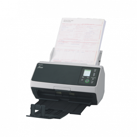 Fujitsu fi-8190 - Document scanner - Dual CIS - Duplex - 216 x 355.6 mm - 600 dpi x 600 dpi - up to 90 ppm (mono)  /  up to 90 ppm (colour) - ADF (100 sheets) - up to 13000 scans per day - Gigabit LAN, USB 3.2 Gen 1 - 21