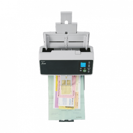 Fujitsu fi-8190 - Document scanner - Dual CIS - Duplex - 216 x 355.6 mm - 600 dpi x 600 dpi - up to 90 ppm (mono)  /  up to 90 ppm (colour) - ADF (100 sheets) - up to 13000 scans per day - Gigabit LAN, USB 3.2 Gen 1 - 26