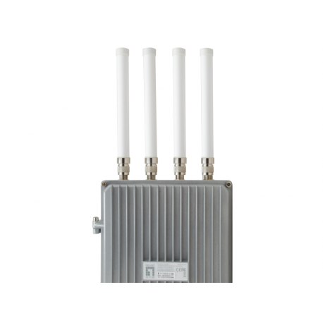 LevelOne OAN-4058 - Antenna - Wi-Fi - 8 dBi (for 5 GHz), 5 dBi (for 2.4 GHz) - omni-directional - Indoor  /  Outdoor - 6