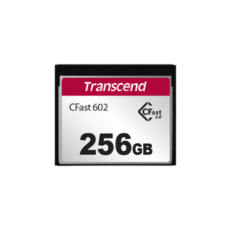 Transcend CFast 2.0 CFX602 - Flash memory card - 256 GB - CFast 2.0 - 0