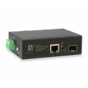 LevelOne IGC-0101 - Media converter - GigE - 10Base-T, 100Base-TX, 1000Base-T, 1000Base-X - RJ-45 / SFP (mini-GBIC)